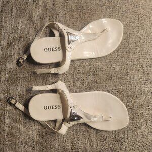 Ladies size 7 Guess slippers